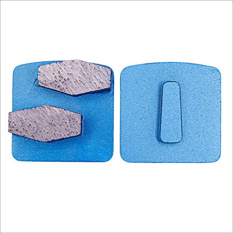 Diamond concrete grinding shoes for Scanmaskin floor grinder prismatic segments