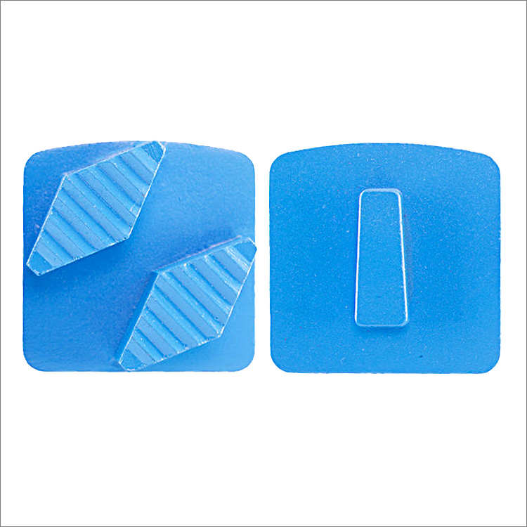 Diamond concrete grinding shoes for Scanmaskin floor grinder prismatic segments