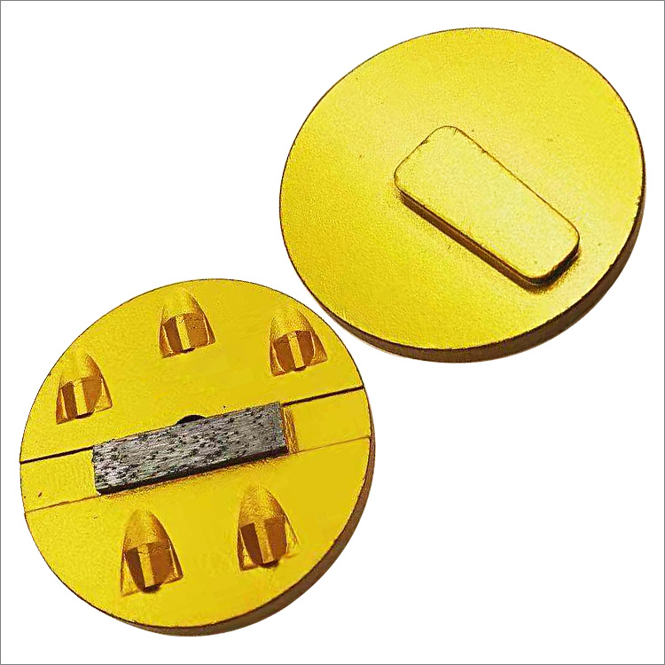 3 inches 76mm PCD diamond grinding disc for Redi-lock holder of Husqvarna grinders