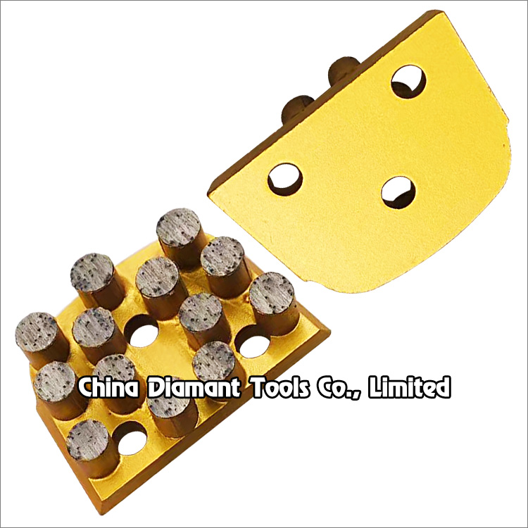 Diamond grinding shoe concrete polishing pad for Lavina floor grinders