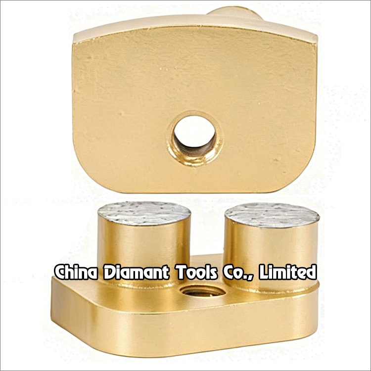 Diamond grinding shoes for Newgrind Rhino floor grinders - cylindrical segments