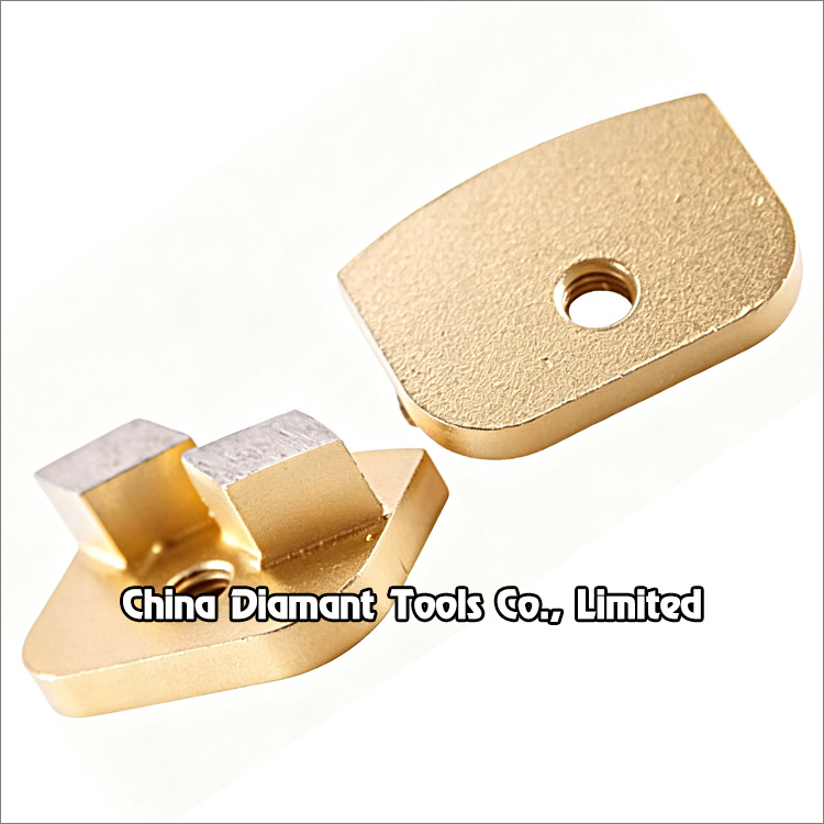 Diamond grinding shoes for Newgrind Rhino floor grinders double parallelogram segments