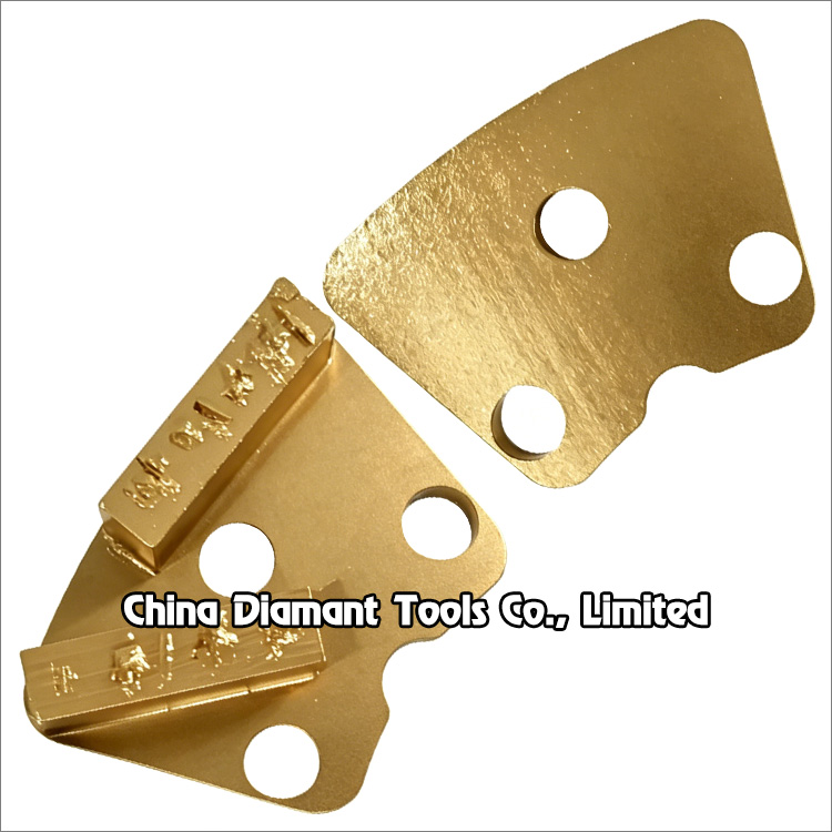 PCD grinding shoe for Dr. Schulze floor grinders metal bond PCD segments