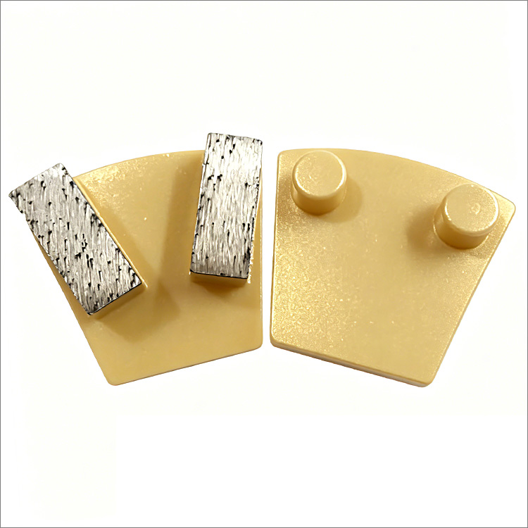 Diamond grinding shoe for Werkmaster floor grinder